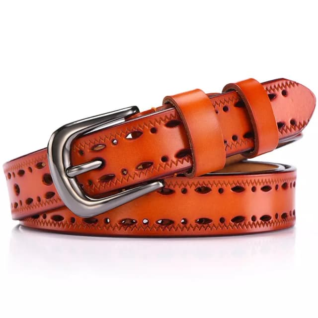 Slim Fit Tan Belt